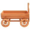 Decorative Wagon 27.6"x16.9"x21.3" Solid Wood Fir