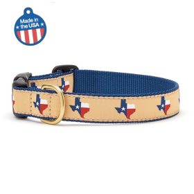 Texas Collar or Leash (Color: Texas, size: 4' Narrow)