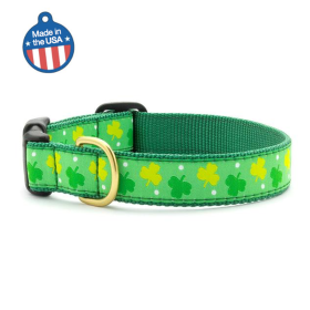 Shamrock Collar or Leash (Color: Shamrock, size: XL)