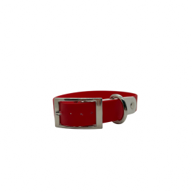 Holiday Biothane Buckle Dog Collar (Color: Holiday, size: Small 11-13 inches)