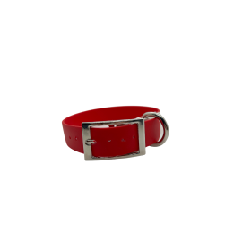 Holiday Biothane Buckle Dog Collar (Color: Holiday, size: Large 15-17 inches)