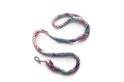 Rope Dog Leash (Color: Unicorn, size: Traffic Lead (2 ft))