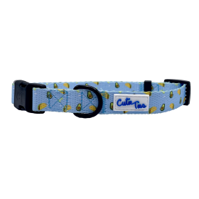 Cutie Ties Fun Design Dog Collar (Color: Taco Tuesday, size: large)