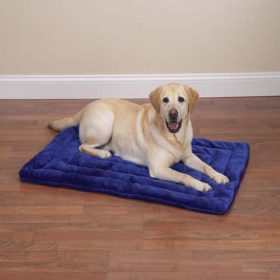 Slumber Pet Plush Mat (Color: Gray, size: 23x16in)