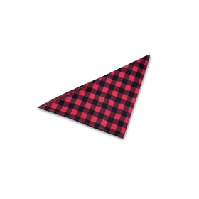 Dog Bandana (Color: Buffalo Plaid, size: Small - 20")