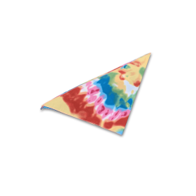 Dog Bandana (Color: Tie Dye, size: Small - 20")