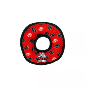 Tuffy Jr Ring Paw (Color: Red, size: Junior)