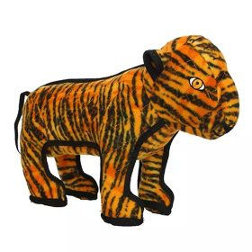 Tuffy Zoo Animal (Color: Orange & Black, size: large)