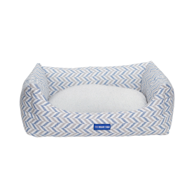 Waikiki Eco-Fabric Bolster Dog Bed (size: medium)