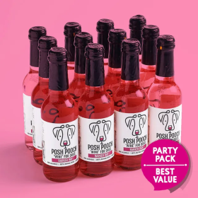 Posh Pooch Dog Wine (Color: Rose)