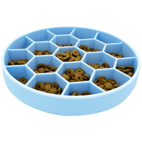 Mr. Peanut's Silicone Slow Feeder Dog Bowl (size: small)