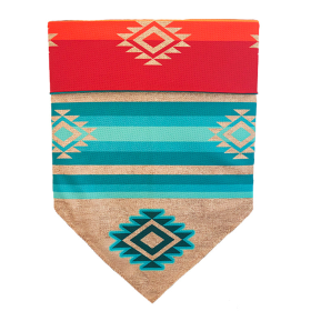 Sport Bandana (Color: Turquoise Sky/Sky Fire, size: large)