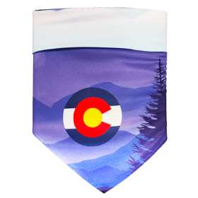 Sport Bandana (Color: Colorado Mountains, size: large)