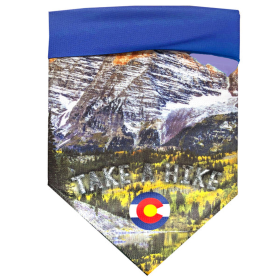 Reversible Sport Bandanas (Color: Take A Hike, size: large)