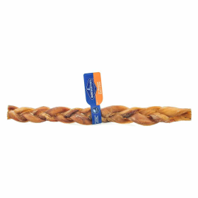 Barkworthies Bully Stick - Braided (size: 12'' Individual)