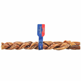 Barkworthies Beef Gullet - Braided (size: 12'' Individual)