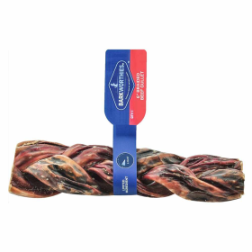 Barkworthies Beef Gullet - Braided (size: 6'' Individual)