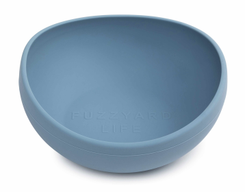 FuzzYard Life Silicone Bowl (Color: French Blue, size: S)