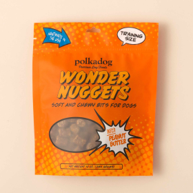 Polkadog Wonder Nuggets Training Bits Peanut Butter Soft & Chewy Dog Treats (size: 10oz)