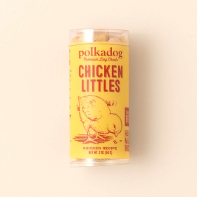 Polkadog Chicken Littles Training Bits Crunchy Dog and Cat Treats (size: Mini Tube 2oz)