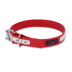 Play Glow Collar (Color: Red, size: 18"x1")