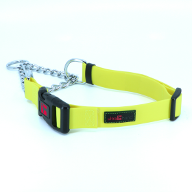 Play Martingale Collar (Color: Yellow, size: 16"-22" x 1")