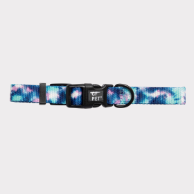 GF Pet  Printed Collar (Color: Tie Dye, size: small)