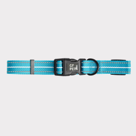 GF Pet  Reflective Collar (Color: Neon Blue, size: XS)