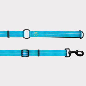 GF Pet Reflective Leash - EEZY-6 (Color: Neon Blue, size: XS/Small)