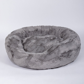 Amour Dog Bed (Color: Taupe, size: small)