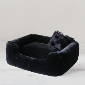 Divine Dog Bed (Color: Black, size: one size)