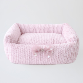 Dolce Dog Bed (Color: Rosewater, size: one size)