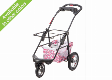 5-in-1 Pet Stroller (Color: Pink Camo)