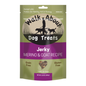 Walk About Dog Jerky (Color: Lamb & Goat)